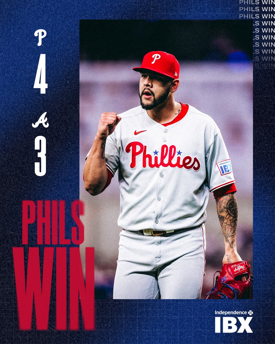 Phillies's tweet image. Winsday

#RingTheBell