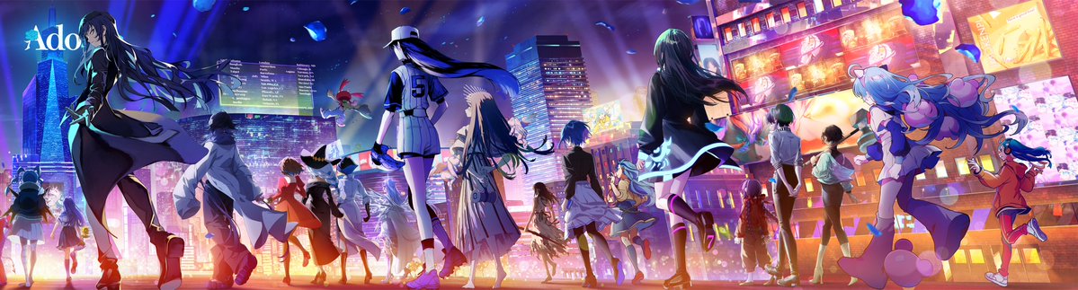 wachajack's tweet photo. New Work

Ado「Adoのベストアドバム」プロモーション広告

Concept Art Director : Hiroaki Maeda (WACHAJACK)
Concept Artis : Yuna Tanaka (WACHAJACK)
Concept Art Producer : Kimiko Kudo (WACHAJACK)
Project Manager : Himeno Yamazaki (WACHAJACK) https://t.co/t7lXCx1G7W