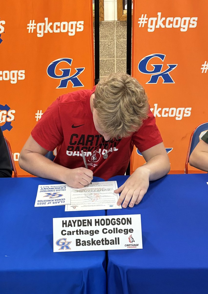 Signing night ✍️

Left my mark at G-K
3rd all time scorer