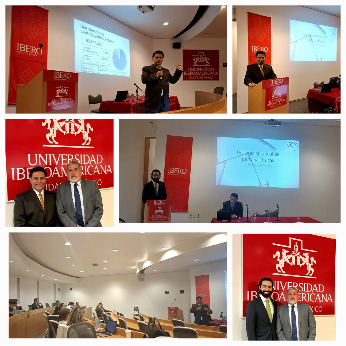 📝"Declaraciones anuales: Qué debo saber" con Francisco Brito como expositor. 

Gracias a quienes nos acompañaron presencial y virtualmente. 

#OrgulloIbero