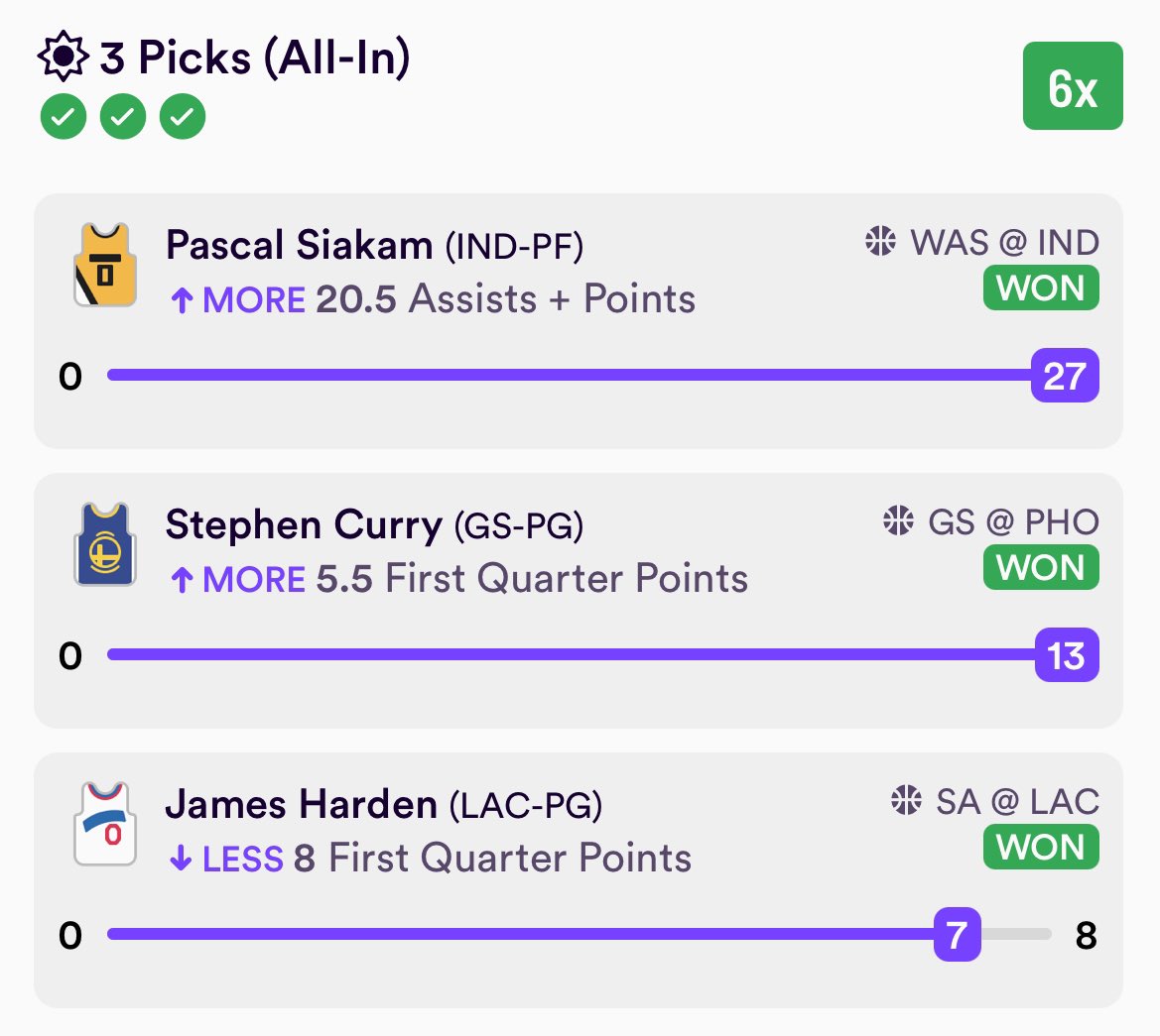PopsPickss's tweet photo. 🥱At this point it’s too easy!🥱

Bring us WNBA, we’ve been cashing out crazy in our discord. Join up and you’ll see day 1 guaranteed!🤑💸

#PrizePicks #Fliff #prizepicksplays #prizepicks1000x #parlays #sportsbetting #dabble https://t.co/vunXOQeTr5