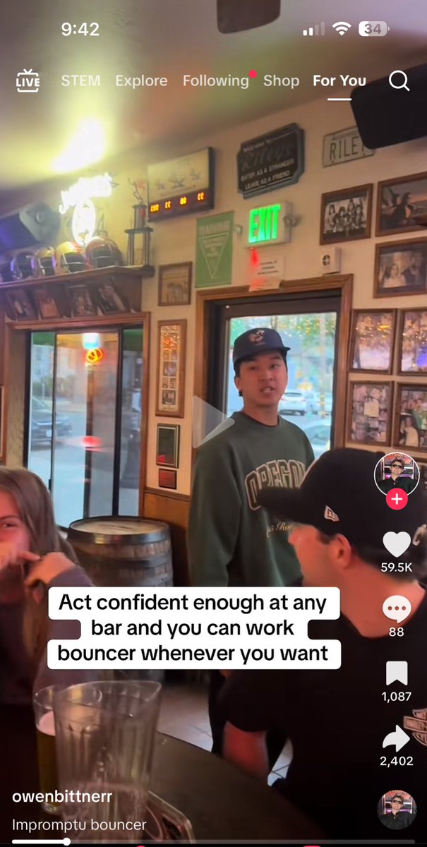 no your not arrowed in this esthabrishment because your id is fake #lank