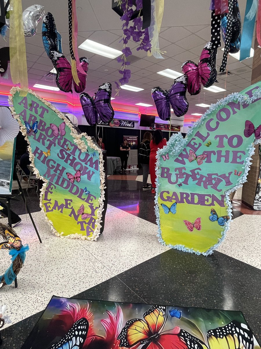 Ms. Reyna (@bluejayart_oce) on Twitter photo So glad some of our <a href="/OCE_BlueJays/">Oyster Creek Elementary</a> were invited to participate in a collaborative art show at AHS, along with the Board of Trustees Listening Tour.
<a href="/FBISDvisualart/">Fahmi Khan-FBISD Visual Arts</a> #elementaryart #artarboretum #gardenart So glad some of our <a href="/OCE_BlueJays/">Oyster Creek Elementary</a> were invited to participate in a collaborative art show at AHS, along with the Board of Trustees Listening Tour.
<a href="/FBISDvisualart/">Fahmi Khan-FBISD Visual Arts</a> #elementaryart #artarboretum #gardenart