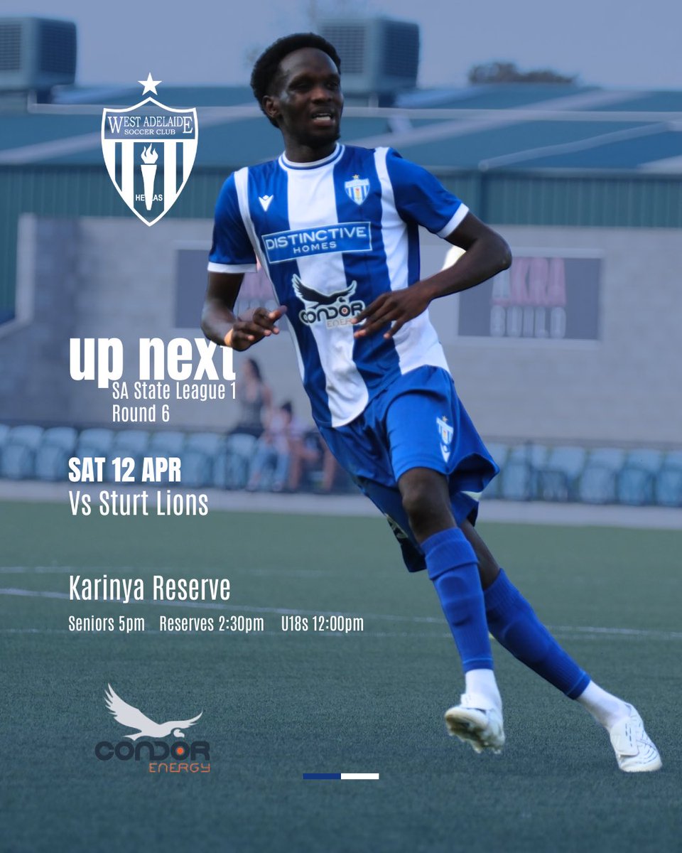 West Adelaide SC tweet media