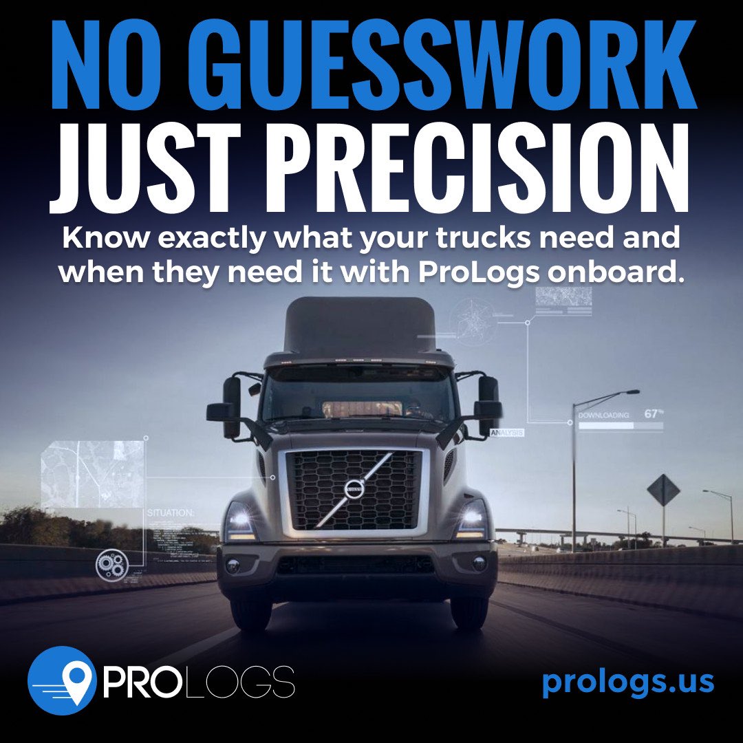 prologs_eld's tweet image. No more guesswork. Just precision.
With ProLogs, your fleet gets real-time insights so you always know what your trucks need — and when.
Smarter decisions start here: prologs.us
#FleetManagement #TruckingTech #ProLogs #SmartFleet #ELDSolutions #LogisticsInnovation