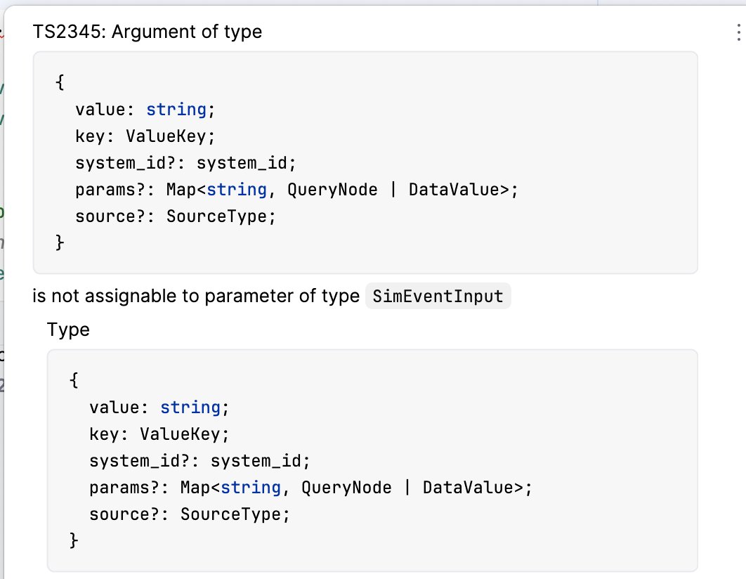 Typescript is so fucking bizarre some times: