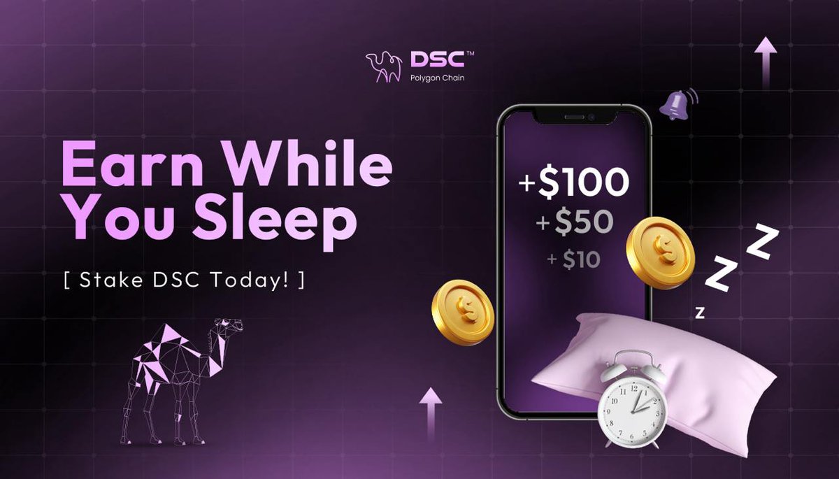 😴💰 Stake DSC – Earn While You Sleep! 🚀

Put your DSC to work 24/7 and earn passive income effortlessly.

✅ Daily rewards
✅ Safe &amp; flexible staking
✅ Grow your wealth while you rest

📢 Don’t just hold — stake DSC and wake up richer!

#StakeDSC #PassiveIncome #DeFi #Web3