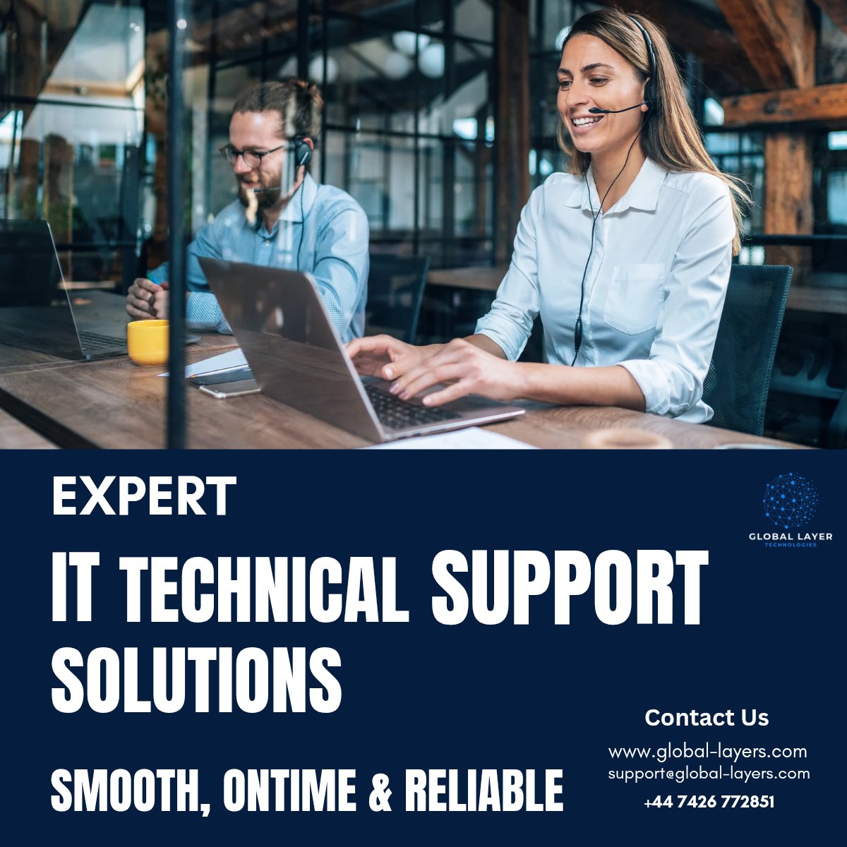 global_layer's tweet image. Global Layer Technology delivers fast, secure, and reliable IT support worldwide. We help your business run smoothly with expert solutions you can trust—anytime, anywhere.

📌Website
global-layers.com