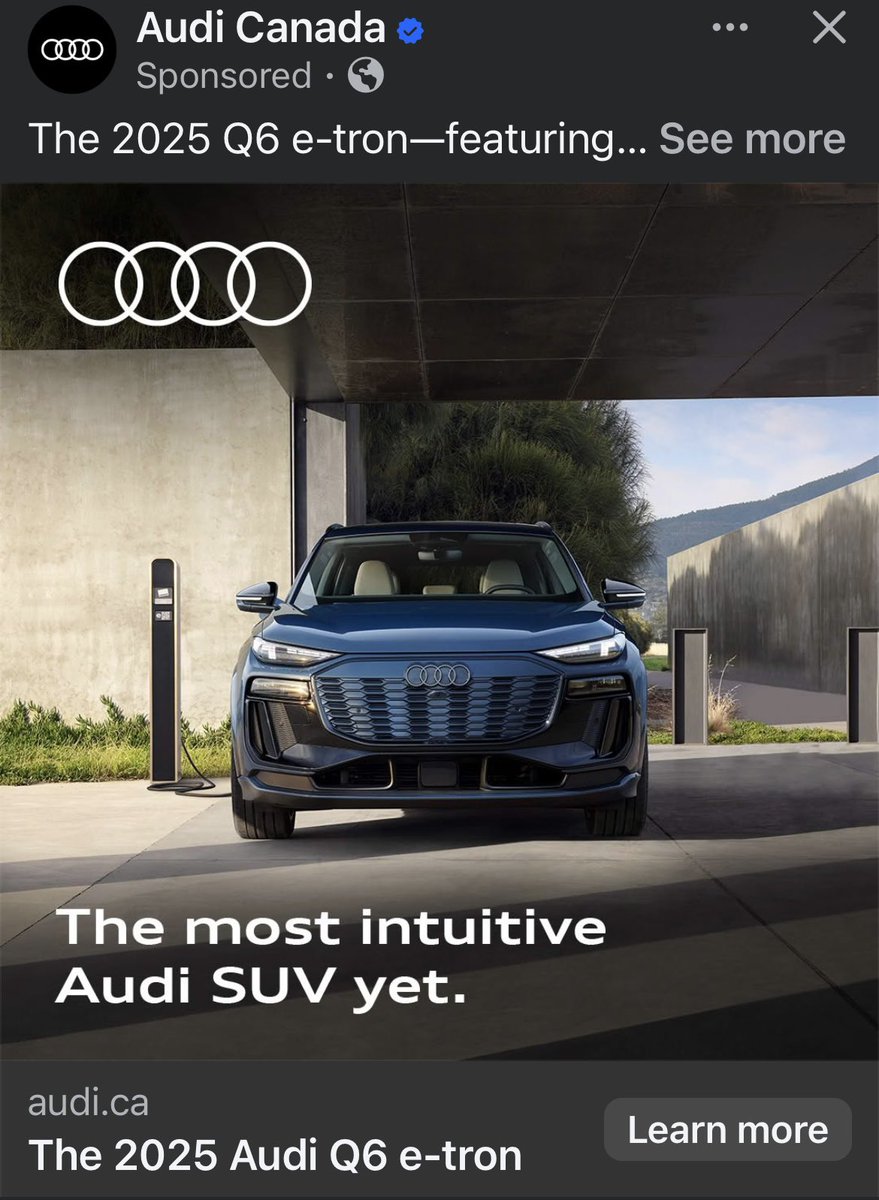 So at first glance I thought your car was emitting tons of exhaust or was on fire. Lol  <a href="/AudiCanada/">Audi Canada</a> maybe look for another photographer/media specialist. #thattree