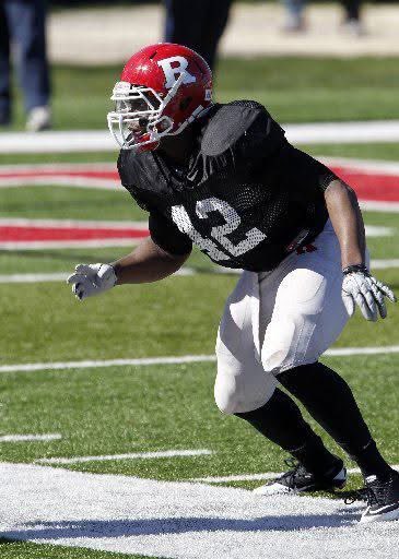 Spring Practice… 

Whoever dominates the practice wore the black jerseys…