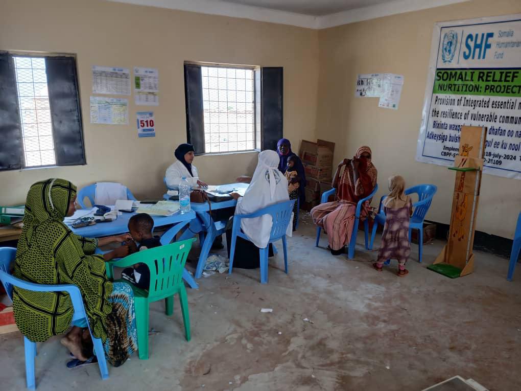 SRC team in South Galkacyo are on a daily basis working hard to fight against Malnutrition diseases among children U5 and pregnant and lactating women. Fighting against malnutrition diseases has immediate and long run positive impact on community wellbeing. Thanks to <a href="/shf_somalia/">Somalia Humanitarian Fund</a>
