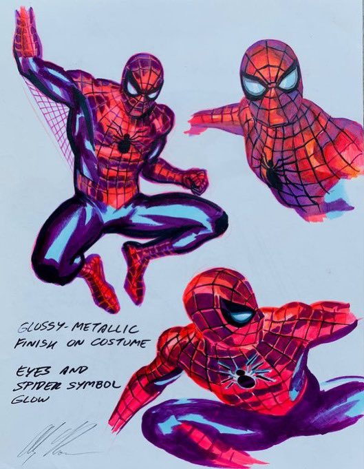 スパイダーマン 「#Spiderman 」|Alex Rossのイラスト
