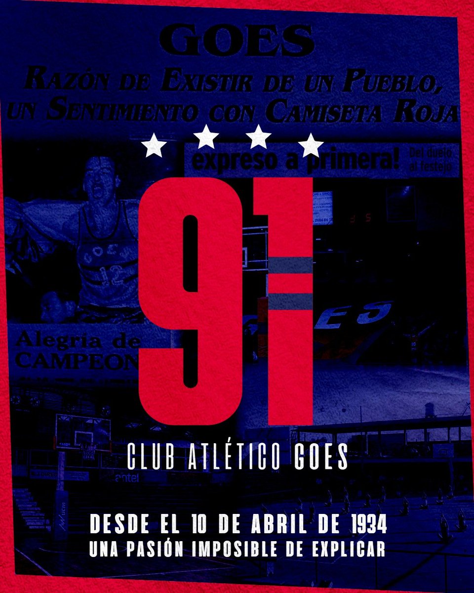 Cuando se habla de Goes, no se habla solo de un club de básquet.

Se habla de historia, de lucha de un barrio entero, de la pasión de un pueblo.

Se habla de cada lágrima, cada abrazo, cada momento en el que elegimos estar.