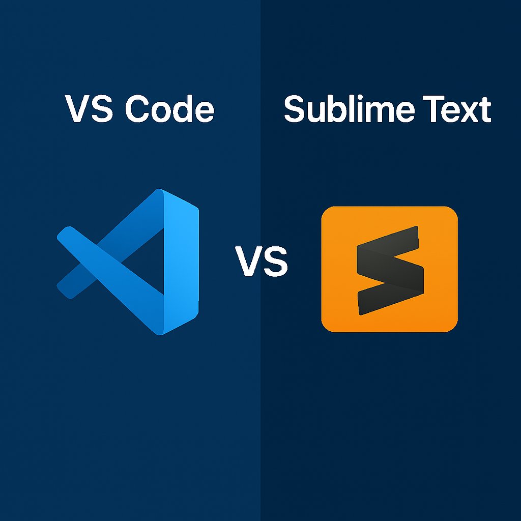 RyoDabi's tweet image. VS Code vs Sublime Text – What’s your go-to editor?
#VSCode #SublimeText #CodeEditor #DevTools #WebDev #BuildInPublic #FrontendDev #BackendDev #DeveloperLife #CodeNewbie #100DaysOfCode #ProgrammersChoice #DevCommunity #TechTwitter #CodingSetup