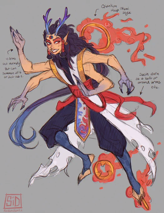 this is kinda a mess  but i had fun!Thank you for the prompt Leigh! [ nezha ] 