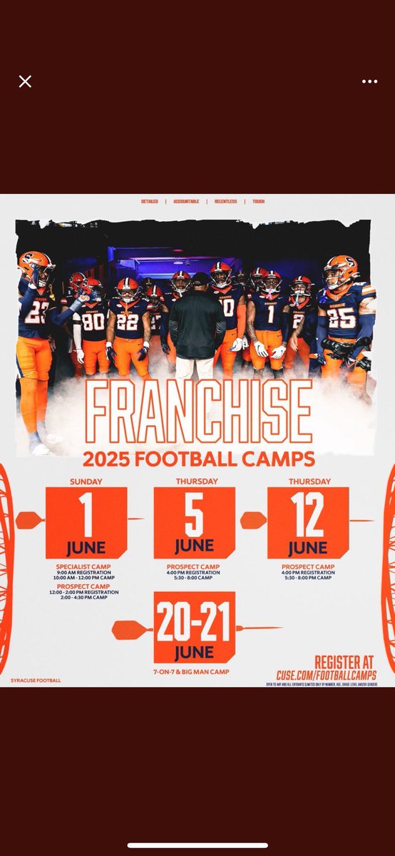 Chase Richie (@chase_richie12) on Twitter photo Thank you so much <a href="/johann_perera17/">Johann Perera</a> for the camp invite to compete this summer. <a href="/CuseFootball/">Syracuse Football</a> <a href="/ManW3_1stNames/">Robert Frank Martin</a> <a href="/CVFootballCoach/">Butch Bradley</a> <a href="/mrcoachsteffen/">Ryan Steffen</a> <a href="/kngdmsp/">The KNGDM</a> Thank you so much <a href="/johann_perera17/">Johann Perera</a> for the camp invite to compete this summer. <a href="/CuseFootball/">Syracuse Football</a> <a href="/ManW3_1stNames/">Robert Frank Martin</a> <a href="/CVFootballCoach/">Butch Bradley</a> <a href="/mrcoachsteffen/">Ryan Steffen</a> <a href="/kngdmsp/">The KNGDM</a>