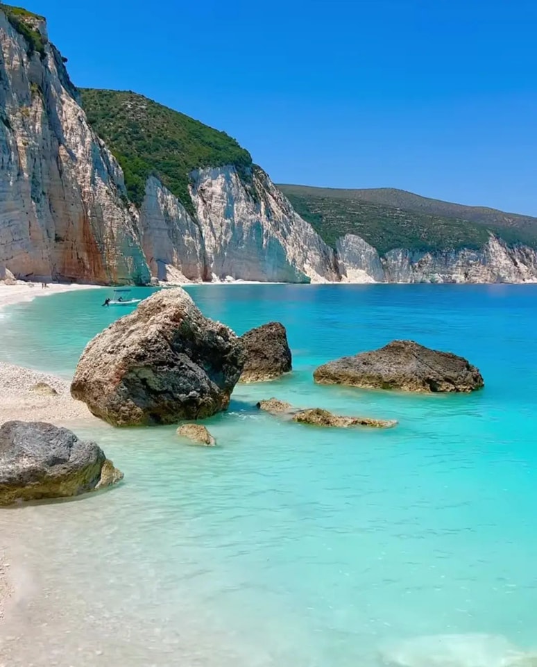 Myrtos Beach, Kefalonia Island