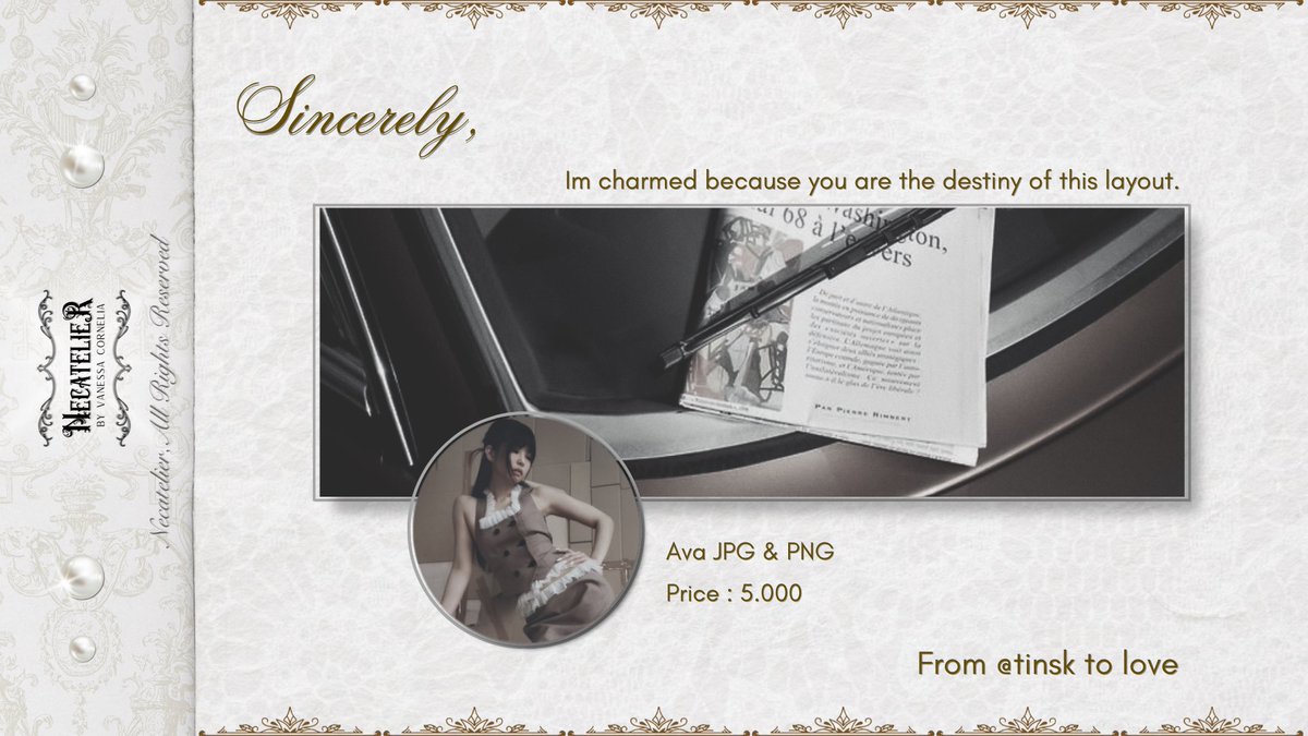 Vaneitte's tweet image. jennie kim ready stock layout!
dm @.tinsk if u interested

#zonaba #zonauang