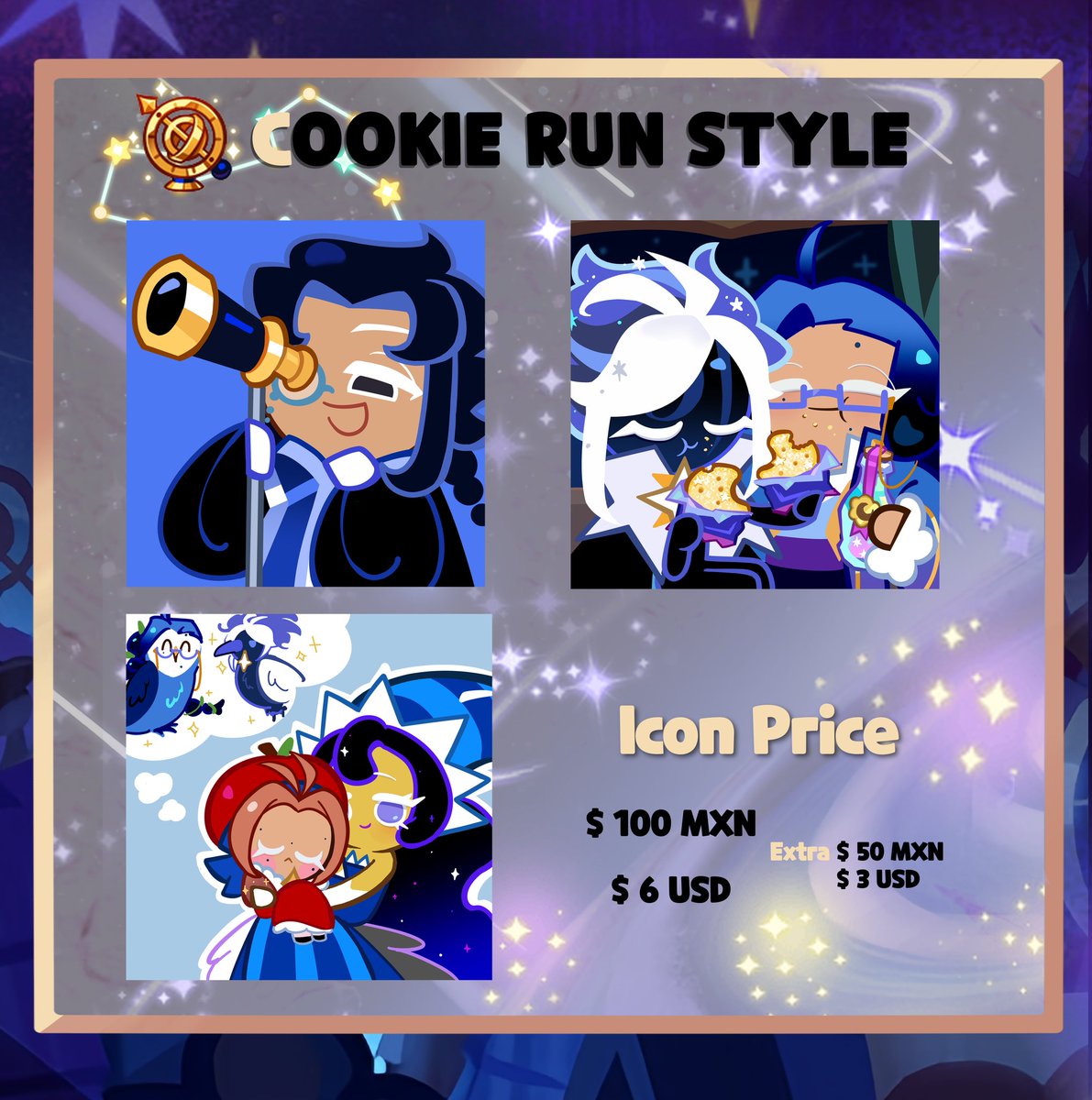 knurdcamoeI's tweet image. Hello, hi n__n I've opened my c0mms in the CR artstyle if you happen to be interested... ! DM for more information! Below are examples of my work.
#cookierun #cookierunkingdom #cookierunoc
(Payment method is Paypal. Si eres de México, se aceptan transferencias!)