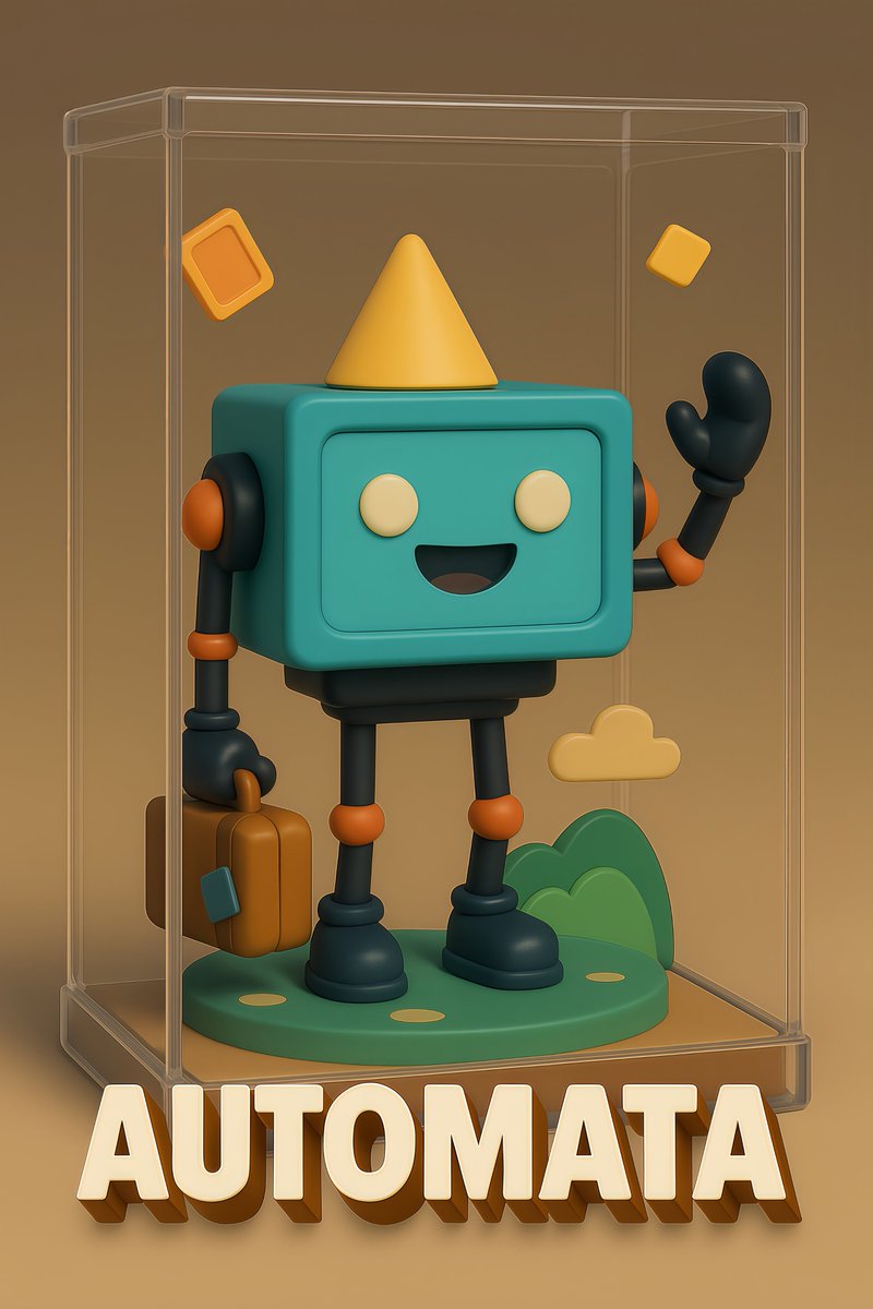 What do you think of this Automata figure design? If possible, we’re planning to produce it and give it away in a lottery!
#Automata #zkWASM #GameFi