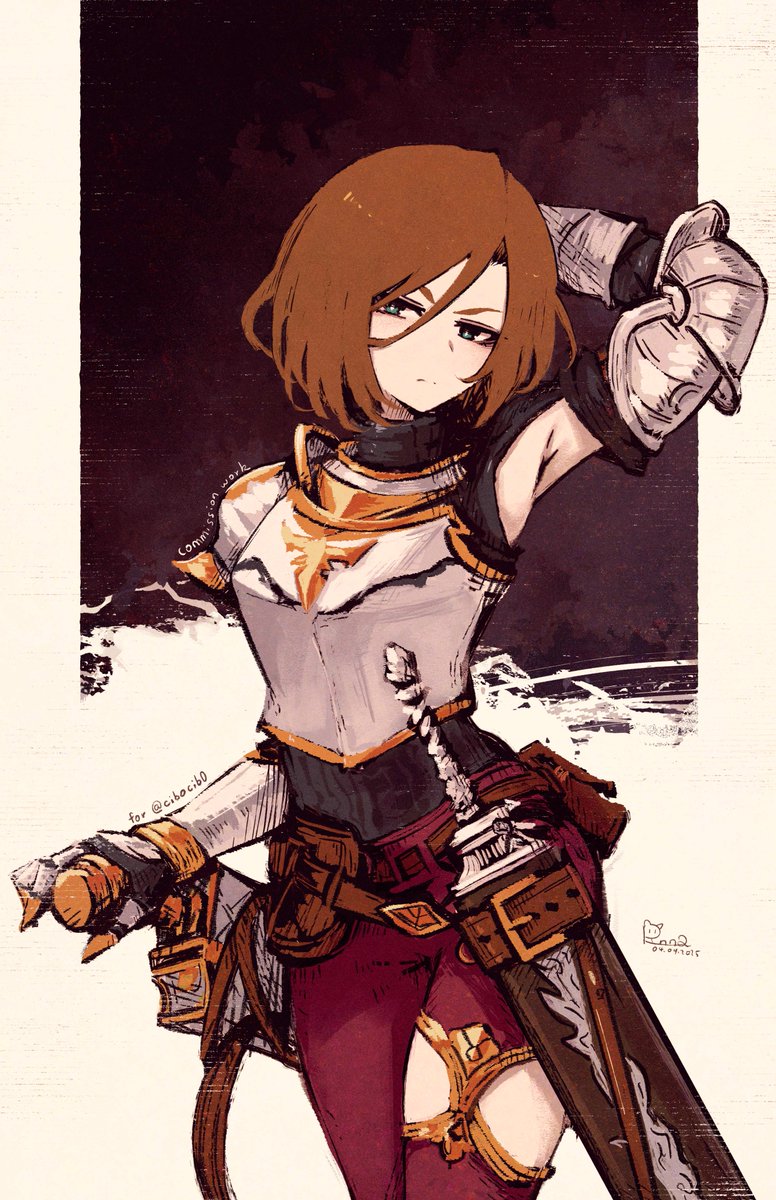 rnna_7's tweet photo. Thank you so much for commissioning me to draw the black knight and supporting me! O v < ---- ❤️❤️

#グラブル 
#GBF https://t.co/pFBkipIPhJ