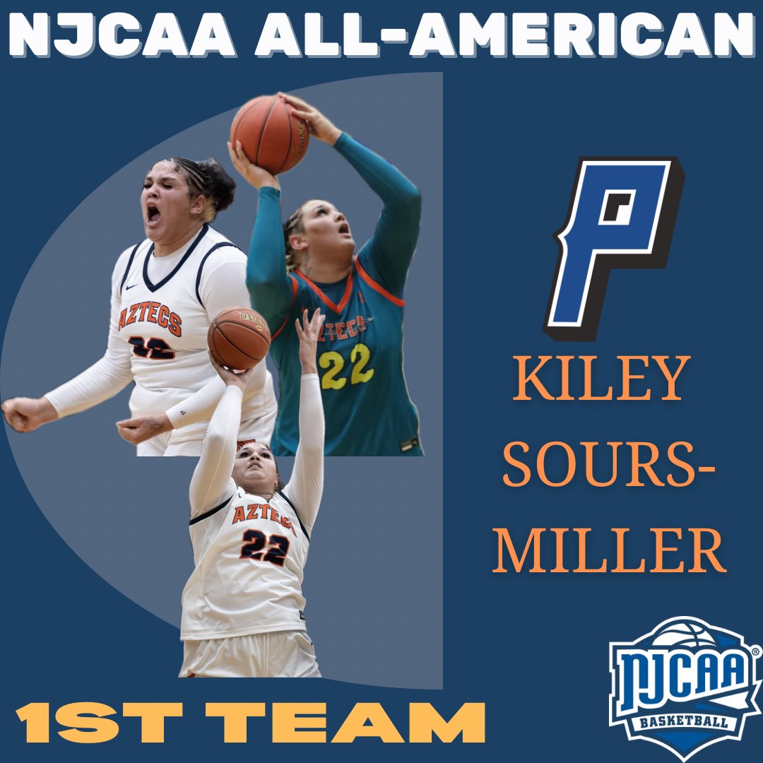PimaAthletics (@pimaathletics) on Twitter photo Congrats to Aztecs <a href="/PimaWBB/">Pima Women’s Basketball</a> freshman Kiley Sours-Miller as she became the 20th Pima Women’s Basketball player to be named NJCAA All-American. She is the 19th All-American under Coach <a href="/AztecCoachTodd/">Todd Holthaus</a> She had 618pts and 363reb.
pimaaztecs.com/sports/wbkb/20…
#PimaBasketball #AztecTOUGH Congrats to Aztecs <a href="/PimaWBB/">Pima Women’s Basketball</a> freshman Kiley Sours-Miller as she became the 20th Pima Women’s Basketball player to be named NJCAA All-American. She is the 19th All-American under Coach <a href="/AztecCoachTodd/">Todd Holthaus</a> She had 618pts and 363reb.
pimaaztecs.com/sports/wbkb/20…
#PimaBasketball #AztecTOUGH