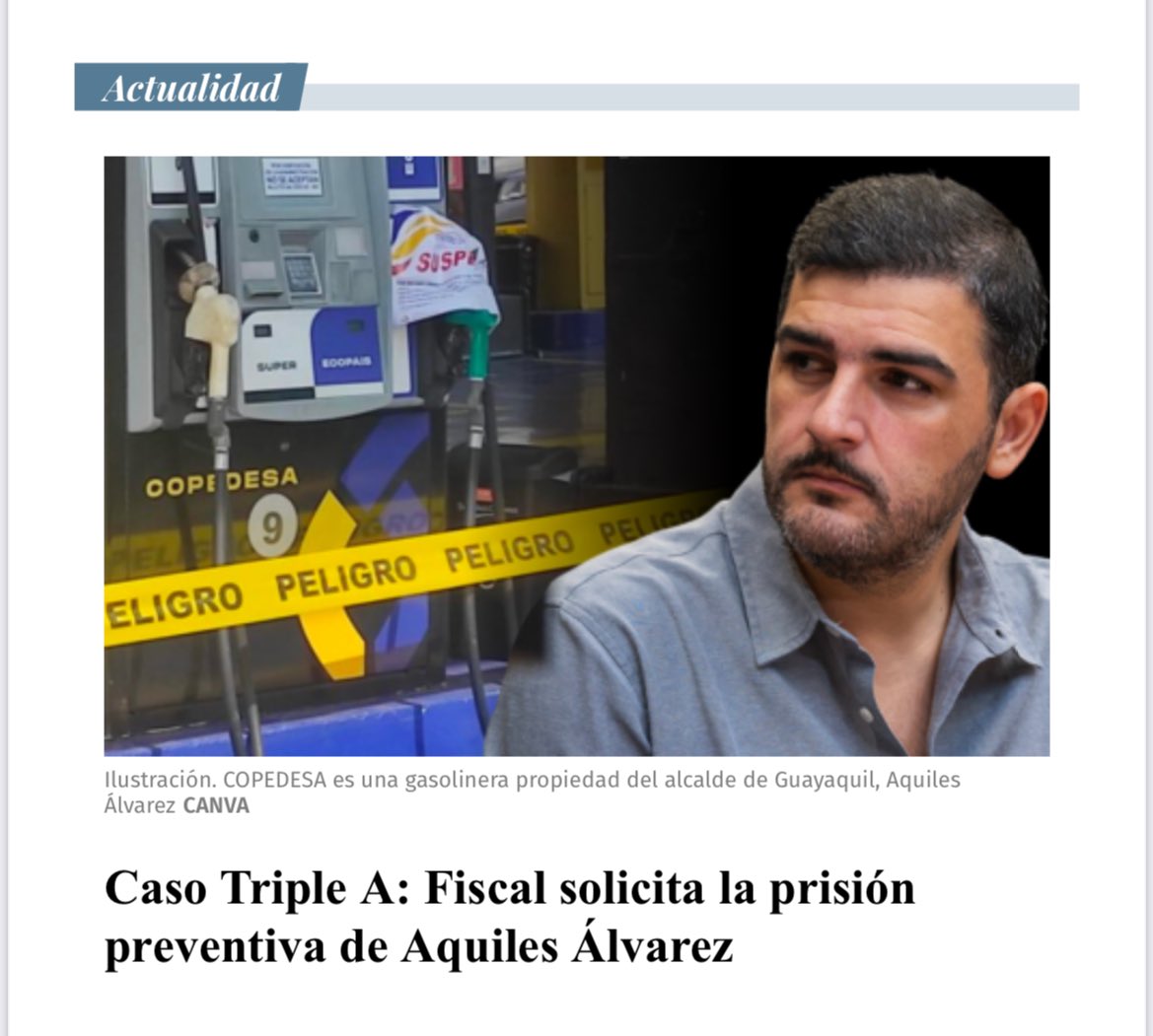 notisamboec's tweet photo. #URGENTE
Vehículo perteneciente a Aquiles Álvarez fue capturado en la frontera con Perú trasladando $560 mil dólares en efectivo, sus dos ocupantes fueron detenidos. Esta información se hace pública luego de conocerse que fiscalía pidió la prisión para el alcalde de Guayaquil. https://t.co/Gkt59eTk0K
