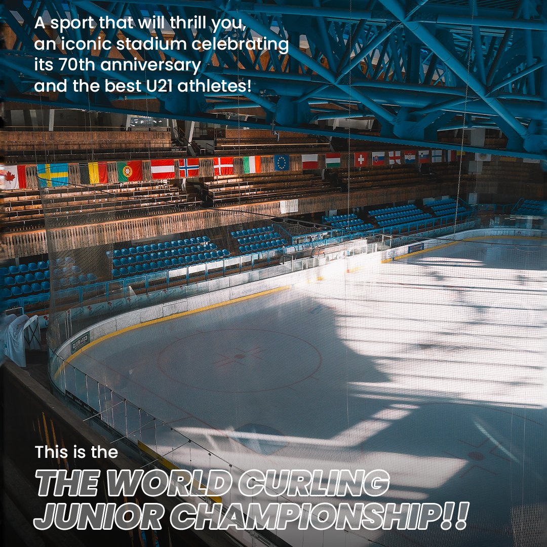 milanocortina26's tweet photo. 🥌 It’s going to be a stone-cold showdown!

The top young curlers are ready to light up the Olympic Stadium in Cortina.

Can you feel those Olympic vibes too? 🔥

World Curling Junior Championship
April 12 – April 21 | Cortina

#MilanoCortina2026 #Olympics #testevent #10aprile