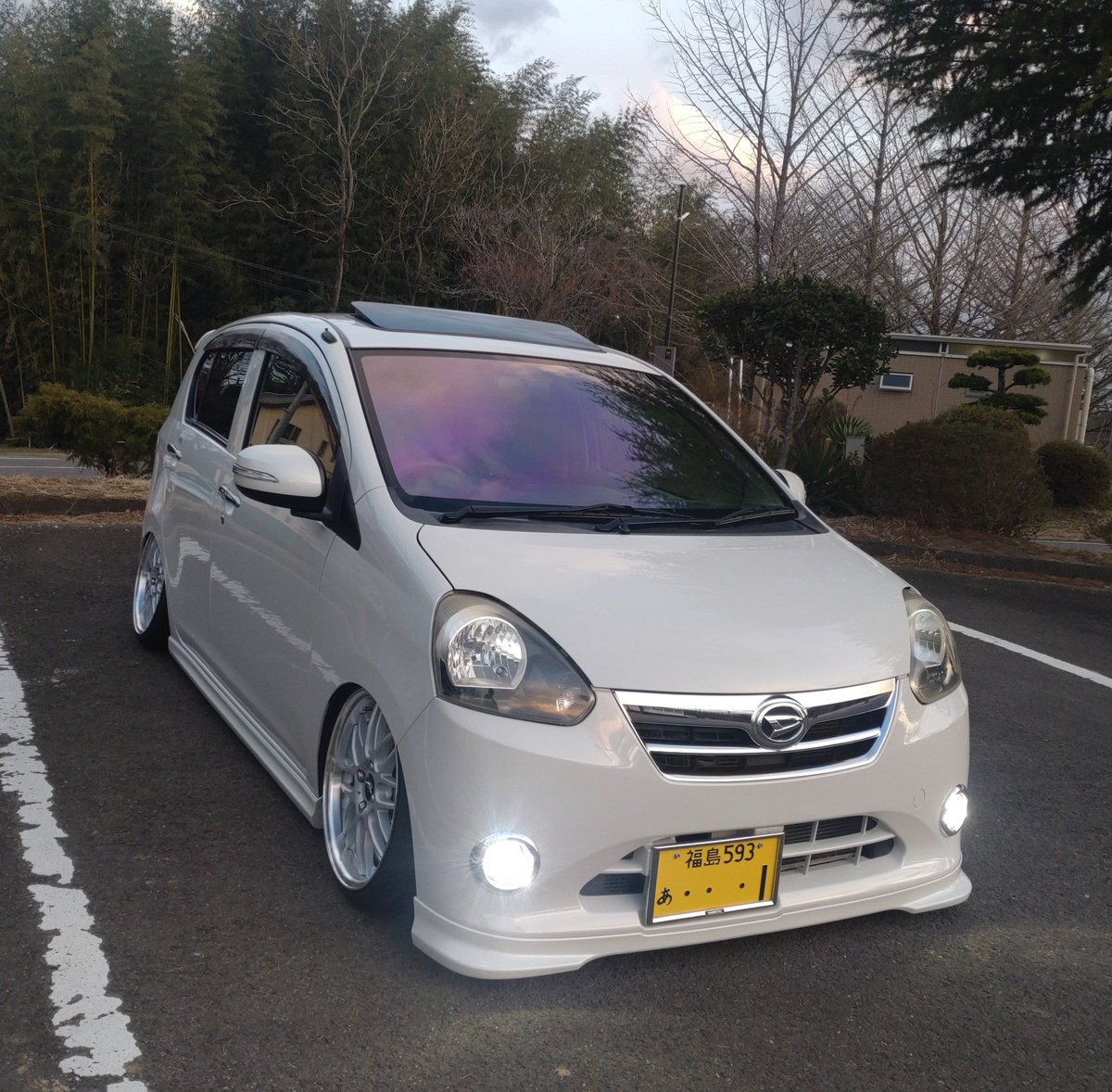 Ngarage5's tweet photo. ミライース😌 https://t.co/h8zbC7R6XT