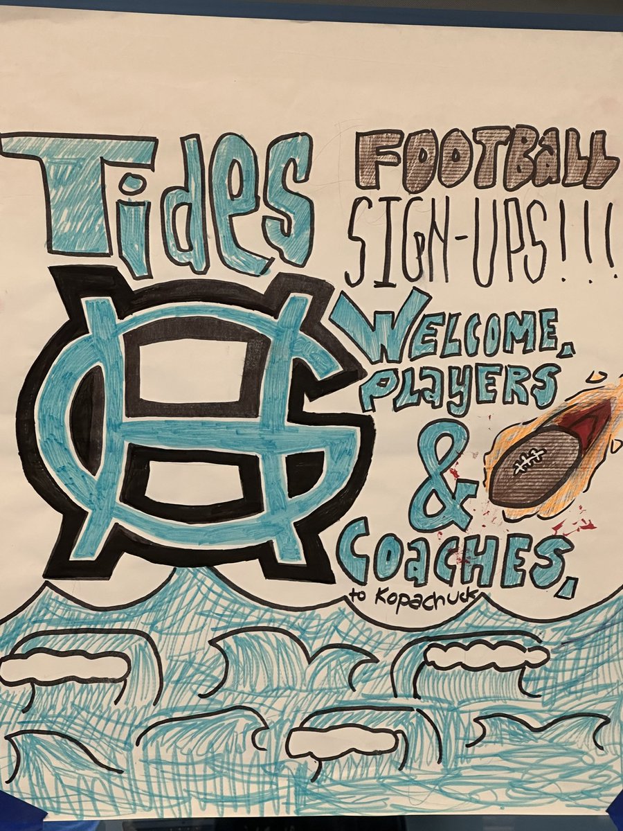 TidesFootball (@ghtidesfb) on Twitter photo Big thanks to our Head Football Coach <a href="/jeffscoma/">Coach Jeff Scoma 🏈</a> for stopping by Kopachuck Middle School today! The students were fired up to hear from him and talk football, leadership, and what it means to be a Tides athlete.
Catch him at Goodman Middle School tomorrow!
#TidePride Big thanks to our Head Football Coach <a href="/jeffscoma/">Coach Jeff Scoma 🏈</a> for stopping by Kopachuck Middle School today! The students were fired up to hear from him and talk football, leadership, and what it means to be a Tides athlete.
Catch him at Goodman Middle School tomorrow!
#TidePride
