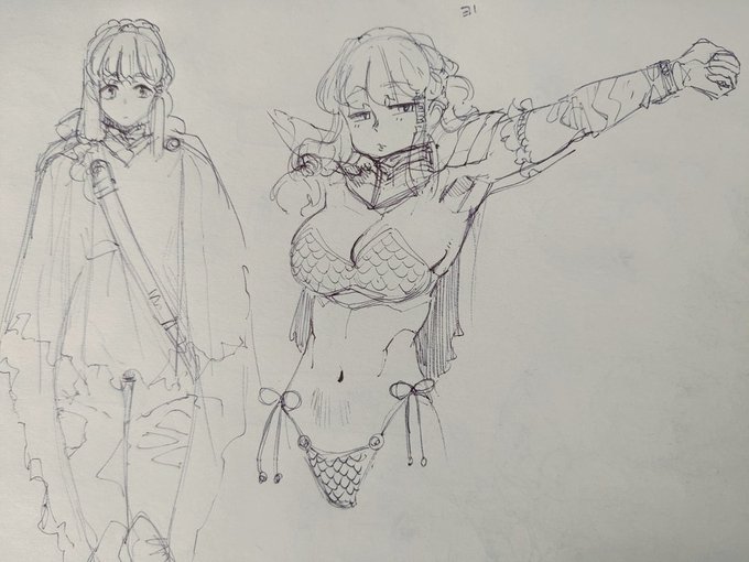 肩を上げると顔が首鎧に埋もれるの可愛くない? 