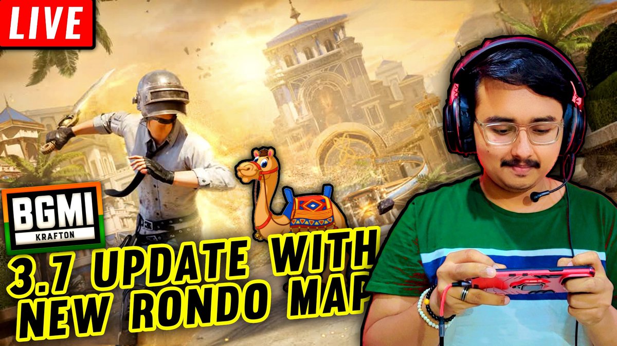 rjs_gaming's tweet photo. I Am Live👇🏻

Conqueror Lobby Mai Machayenge💀 | RJ’s Gaming😎 Is LIVE | BGMI गेमप्ले

https://t.co/xLQV9GUpyY

If You Liked The Livestream Then Like👍🏻, Comment💬 &amp; Share✨ It With Everyone. And Subscribe❤‍🔥 My Channel For More Video’s Like This.

#BGMIConquerorLobby #RJsGaming https://t.co/VKmmBO7GC2