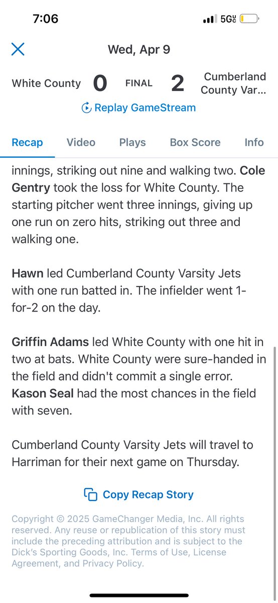 ccjetsbaseball's tweet photo. District sweep for the Jets! ⚾️
@kalebhawnbsbl with a double👏🏽 https://t.co/FTKt5XPExx