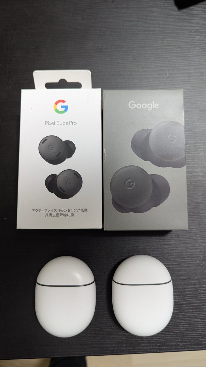 tatuzora's tweet photo. Google Pixel Buds Pro の片耳をアムステルダム空港で紛失したので Pixel Buds Pro2 を購入。
ちなみに Pixel Buds A-Series は大阪の地下街で紛失してる。
今回は失くさないようにしたい☹️
※Google pixel 7pro で撮影
#google #pixel #antiapple https://t.co/FYIvgtEHK0