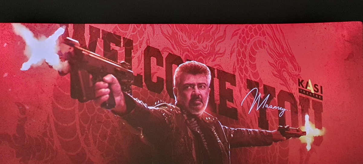 rameshlaus's tweet photo. Seated for #GoodBadUgly 🔥
#KasiTheater https://t.co/1HTiNZOHY5