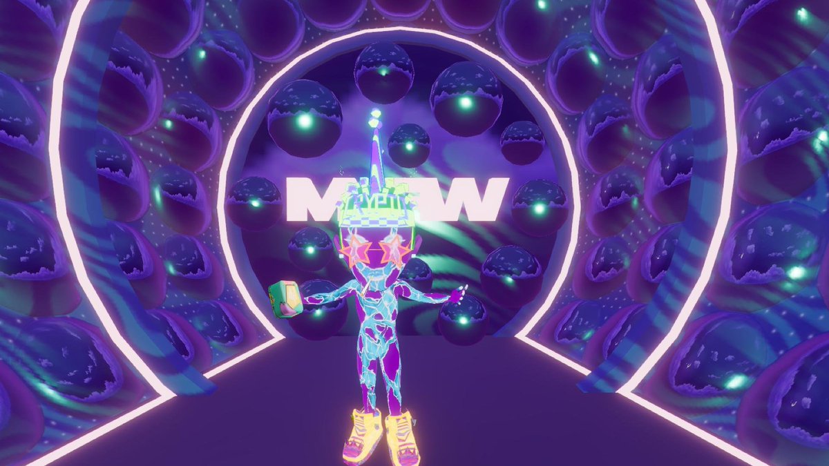 Day 1 Metaverse Fashion Week in <a href="/Decentraland/">Decentraland</a> 
What a Banger it was 🥳 Lg!