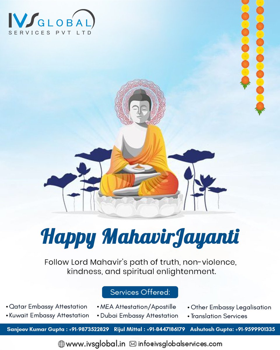 GlobalIvs's tweet photo. On this sacred occasion, let’s nurture kindness, patience, and simplicity in our classrooms and communities. May Lord Mahavir’s message guide our actions. Happy Mahavir Jayanti! 🌸 

#mahavirjayanti #lordmahavir #jainism #nonviolence #mahavirjayanti2025 https://t.co/Dgk09U60ro
