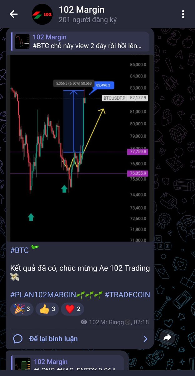 102Trading's tweet photo. 💯 102 Trading Khởi động tuần mới :
#BTC #LONG +5K Giá ✅
#UNI +60% Lev x10 ✅
#KAS +75% Lev x5 ✅
#SOL +40% Lev x10 ✅
#LINK +130% Lev x10 ✅
#PI +30% Lev x10 ✅
#PI +160% Lev x10 ✅
#HMST #SPOT +24% ✅
...
#PLAN102MARGIN🌱🌱🌱 #TRADECOIN https://t.co/PLiVqqUcC0