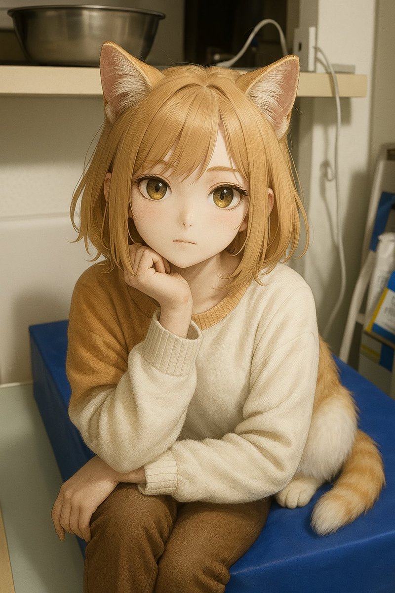 rjsti's tweet photo. 猫(オス)の擬人化かわいい
擬人化したやつに猫足はえてるけど https://t.co/6IUvD1qod8