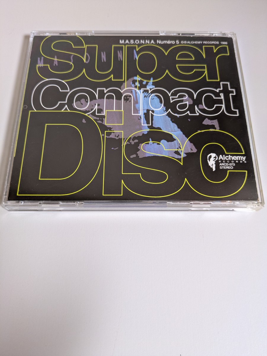HedorahTribe's tweet photo. Masonna - Super Compact Disc 

Alchemy Records - ARCD-073 

#Masonna 
#Industrial #Experimental 
#IndustrialNoise #Electro 
#Noise #harshnoise 
#ハーシュノイズ #Electronic https://t.co/X6EaZ9LQWS