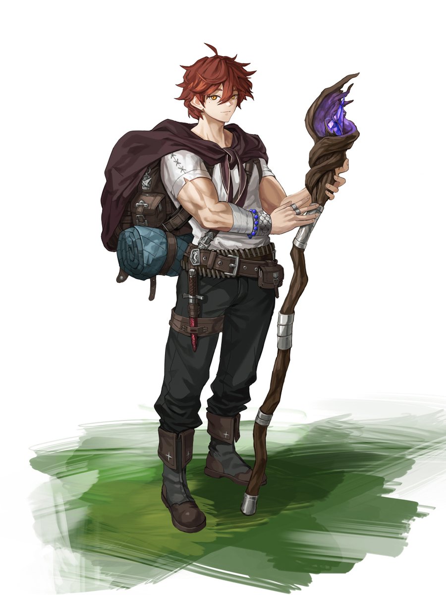 Nvit_M's tweet photo. wanderer

#Illust
#illustration
#イラスト
#concept_art https://t.co/h3RK9jMftV