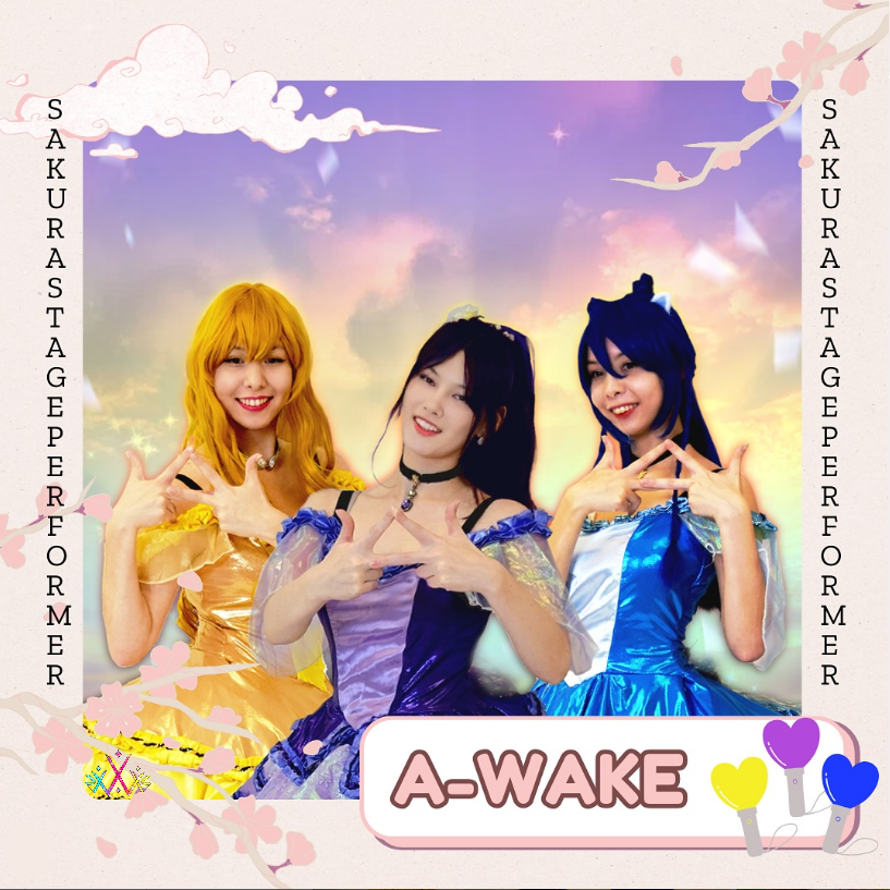 A_WakeOfficial's tweet photo. A-Wake will be performing at the Sakura Stage Idol Festival on Saturday, May  17! https://t.co/NSCZ1T1cB9