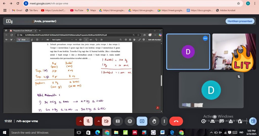 TutorMath__'s tweet photo. 20) Latihan Persiapan UH #kelas10 Materi SptLDV

#25/3/25 #latepost #zonauang️ https://t.co/wId3pHwAPK