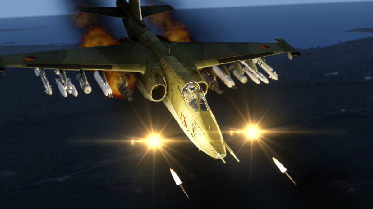 Viper1Zero's tweet image. Su-25 from the @ProjectRacs mod. #Arma3