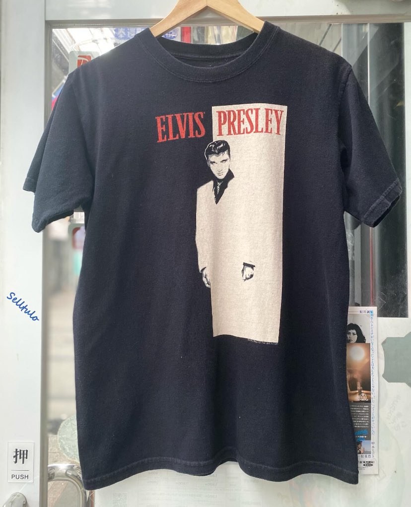 used_selltulo's tweet photo. ♠︎ELVIS PRESLEY♠︎
size M https://t.co/D2wRkNx3vt