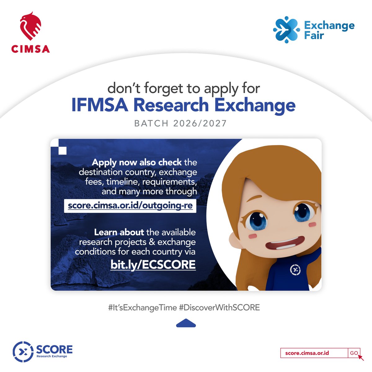 scorecimsa_'s tweet photo. now you've got some taste, apply for full experience 🧳 yay? 

🗓 before 14th April
📍 https://t.co/mqY9c4u155

#ResearchExchange
#Medstud
#DiscoverWithSCORE https://t.co/gXwFCIg0mt