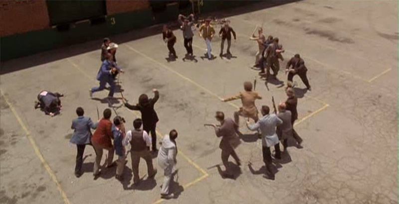 Forget Avengers Assemble.

I immediately thought of the scene in Anchorman where all the news teams showing up to fight. 
#AbbottElementary