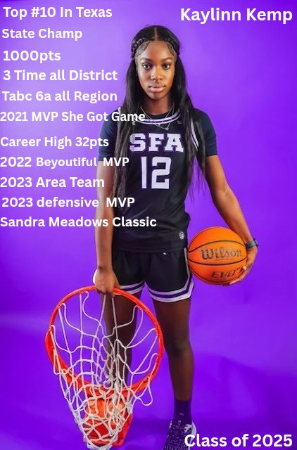 Super Proud of you, <a href="/KaylinnKemp/">Kaylinn Kemp12 c/o 2025</a> <a href="/SFAWBB/">SFA Women's Basketball</a> will be on 🔥🔥🔥🪓