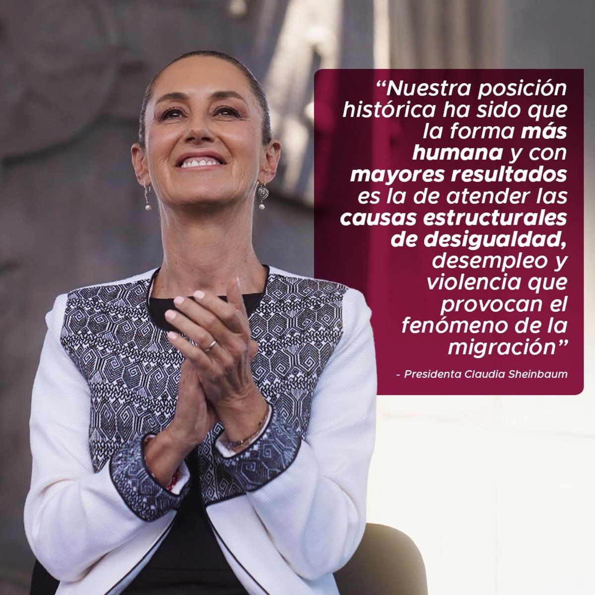 Alicia Bárcena (@aliciabarcena) on Twitter photo Felicidades Presidenta <a href="/Claudiashein/">Claudia Sheinbaum Pardo</a> por representar a México por una participación histórica Felicidades Presidenta <a href="/Claudiashein/">Claudia Sheinbaum Pardo</a> por representar a México por una participación histórica
