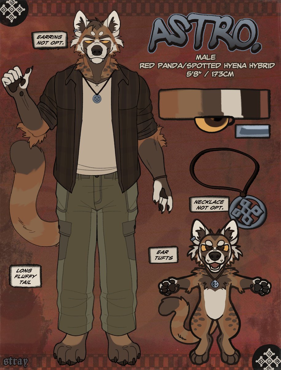 STRAYH0UND's tweet photo. Another custom fursona commission from Discord https://t.co/I5GFuNzjyl